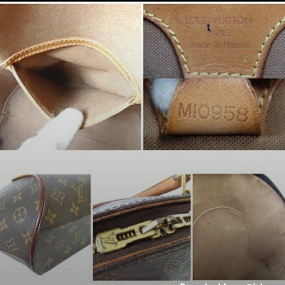 Auth. Louis Vuitton Ellipse MM Satchel Bag. - Picture 4 of 6